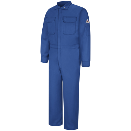 LIGHTWEIGHT COMFORTOUCH EXCEL FR DELUXE COVERALL - RB-Royal Blue | Bulwark CLB2