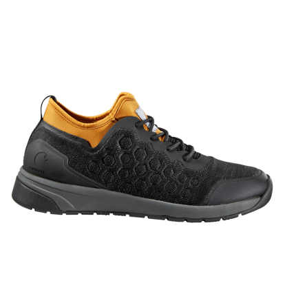 FORCE 3-INCH SD OXFORD SOFT TOE SHOE - BLK-Black Mesh Gold Synthetic | Carhartt CMD3060