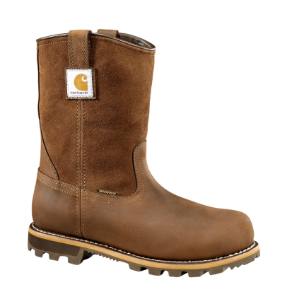 WELLINGTON 10-INCH CARBON NANO TOE - BRN-Dark Bison Oil Tanned | Carhartt CMP1453