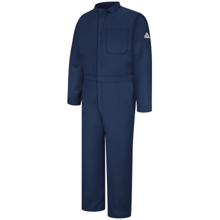 LIGHTWEIGHT FR NOMEX FR CLASSIC COVERALL - NV-Navy | Bulwark CNC2