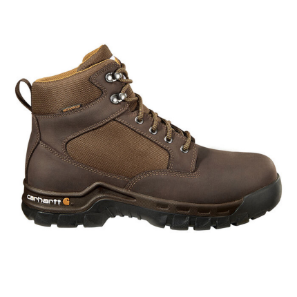 RUGGED FLEX WATERPROOF 6 SOFT TOE WORK BOOT - BRN-Chocolate Brown Oil Tanned | Carhartt FF6013-M