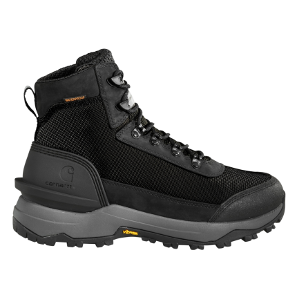 OUTDOOR HIKE WP 6-INCH SOFT TOE HIKER BOOT - BLK-Black | Carhartt FP5071-M