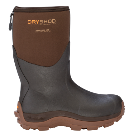 MEN'S HAYMAKER MID BOOT - BR-Brown | Dryshod HAYMMBR