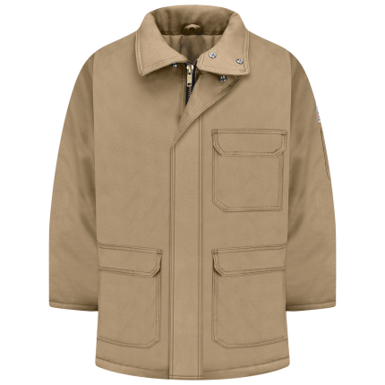 HEAVYWEIGHT INSULATED FR DELUXE PARKA - KH-Khaki | Bulwark JLP8