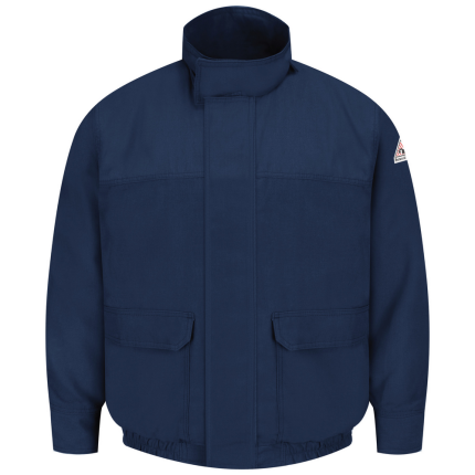 NOMEX FR WATER REPELLENT LINED BOMBER - NV-Navy | Bulwark JNJ8
