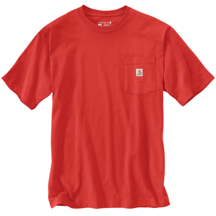Loose Fit Heavyweight Short-Sleeve Pocket T-Shirt - RB9-Roasted Tomato | Carhartt K87