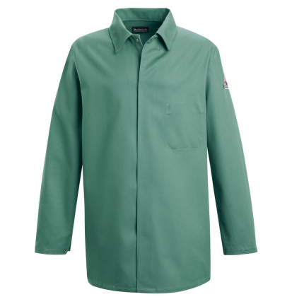 MIDWEIGHT FR WORK COAT - VG-Visual Green | Bulwark KEW2