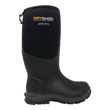 LEGEND MXT HI ADVENTURE BOOT - BK-Black & Neon | Dryshod LGXMHBK
