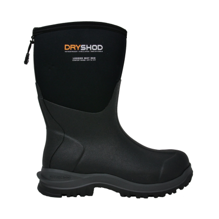 LEGEND MXT MID ADVENTURE BOOT - BK-Black & Neon | Dryshod LGXMMBK