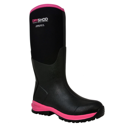 LEGEND MXT ADVENTURE BOOTS - BKPN-Black & Pink | Dryshod LGXWHBKPN