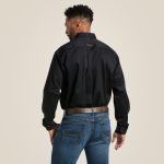 Solid Twill  Classic Fit Shirt - 001-Black | Ariat 10000502