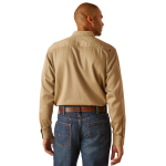 Fr  Solid Snap Work Shirt - 250-Khaki | Ariat 10048445