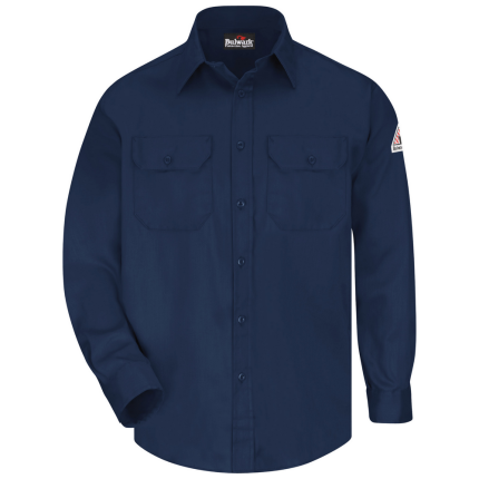 FR UNIFORM SHIRT - NV-Navy | Bulwark SLU8