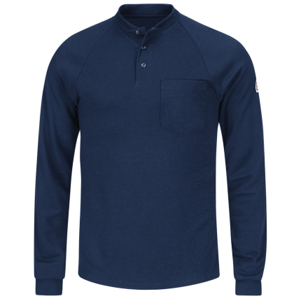 FR LIGHTWEIGHT HENLEY - NV-Navy | Bulwark SML2