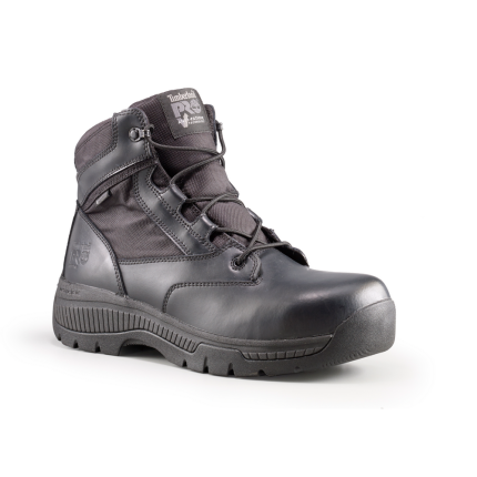 6IN. VALOR DUTY WATERPROOF ZIP BOOT - 001-Black | Timberland PRO TB01163A