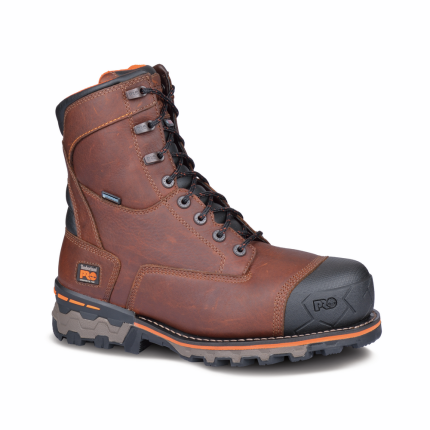 8IN. BOONDOCK COMPOSITE TOE WATERPROOF INSULATED BOOT - 214-Brown | Timberland PRO TB089628