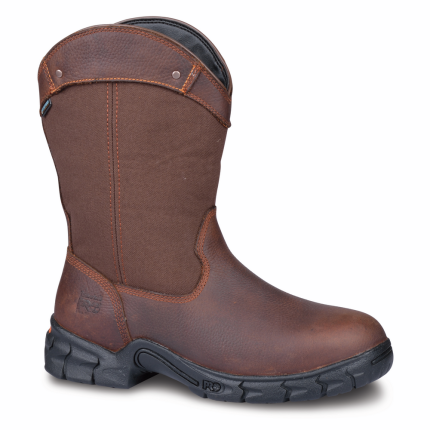 EXCAVE WATERPROOF STEEL TOE PULL-ON - 214-Brown | Timberland PRO TB091677