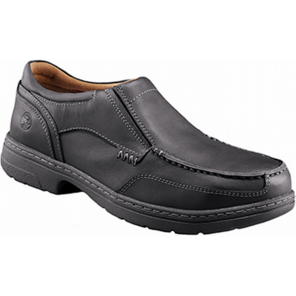 BRANSTON MOC TOE ALLOY TOE SLIP-ON - 001-Black | Timberland PRO TB092647