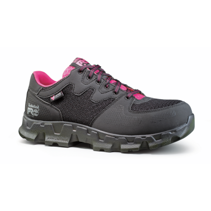POWERTRAIN ALLOY TOE SHOE - 001-Black Pink | Timberland PRO TB092669