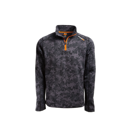 UNDERSTORY QUARTER ZIP FLEECE - T51-Black Digital Print | Timberland PRO TB0A112J