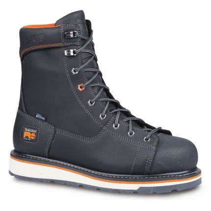 8IN. GRIDWORKS ALLOY TOE WATERPROOF BOOT - 001-Black | Timberland PRO TB0A16SS