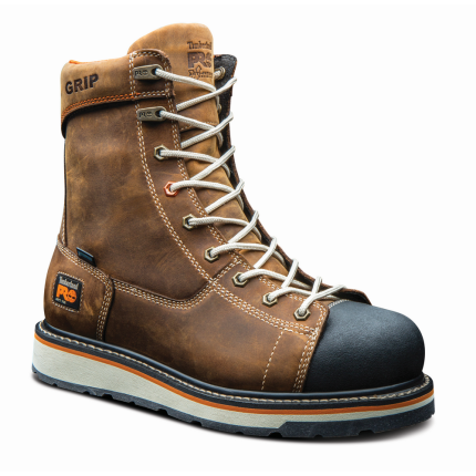 8IN. GRIDWORKS WATERPROOF BOOT - 214-Brown | Timberland PRO TB0A16T4