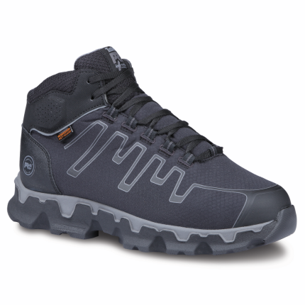 POWERTRAIN SPORT ALLOY TOE INTERNAL MET GUARD BOOT - 001-Black Gray | Timberland PRO TB0A1GHM