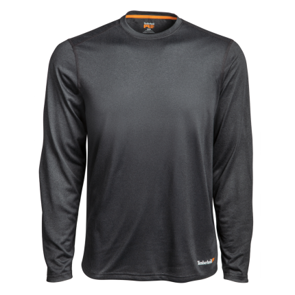WICKING GOOD SPORT LONG SLEEVE T-SHIRT - 013-Dark Charcoal Heather | Timberland PRO TB0A1P3K