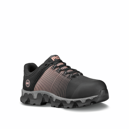 ALLOY TOE POWERTRAIN SPORT SD+ SAFETY SHOE - 001-Black Rose Gold | Timberland PRO TB0A1S66