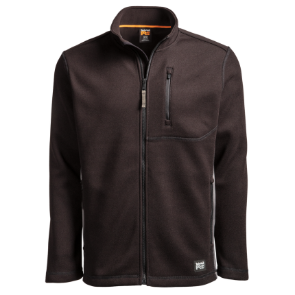 STUDWALL FULL-ZIP TEXTURED FLEECE - 015-Jet Black | Timberland PRO TB0A1V58