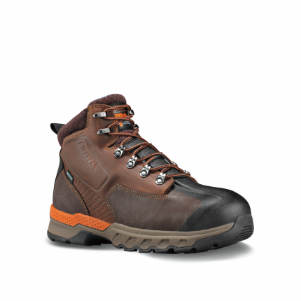 6IN. DOWNDRAFT ALLOY TOE WATERPROOF BOOT - 214-Brown | Timberland PRO TB0A1VEW