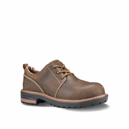 HIGHTOWER COMPOSITE SAFETY TOE OXFORD - 214-Kaffee | Timberland PRO TB0A1VFJ