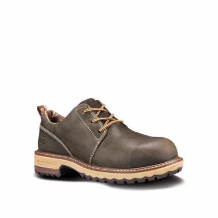 HIGHTOWER COMPOSITE SAFETY TOE OXFORD SHOE - 214-Turkish Coffee | Timberland PRO TB0A1VFU