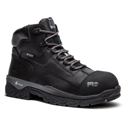 6IN. BOSSHOG COMPOSITE TOE WATERPROOF BOOT - 001-Black Charcoal | Timberland PRO TB0A1XJP