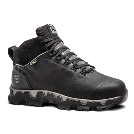 POWERTRAIN SPORT INTERNAL MET GUARD ALLOY TOE BOOT - 001-Black Gray | Timberland PRO TB0A1XKC