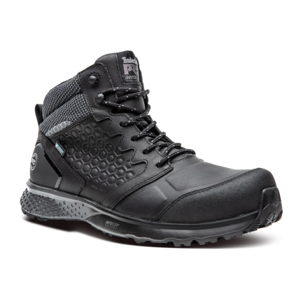 REAXION COMPOSITE SAFETY TOE WATERPROOF SHOE - 001-Black Gray | Timberland PRO TB0A1ZC9