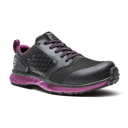 REAXION COMPOSITE TOE SHOE - 001-Black Purple | Timberland PRO TB0A2174