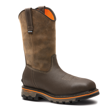TRUE GRIT COMPOSITE SAFETY TOE WATERPROOF PULL-ON BOOT - 214-Turkish Rancher | Timberland TB0A2297